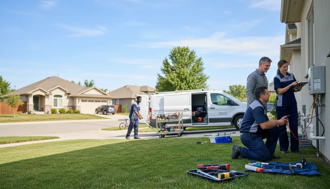 Tankless water heater service in Seffner, FL